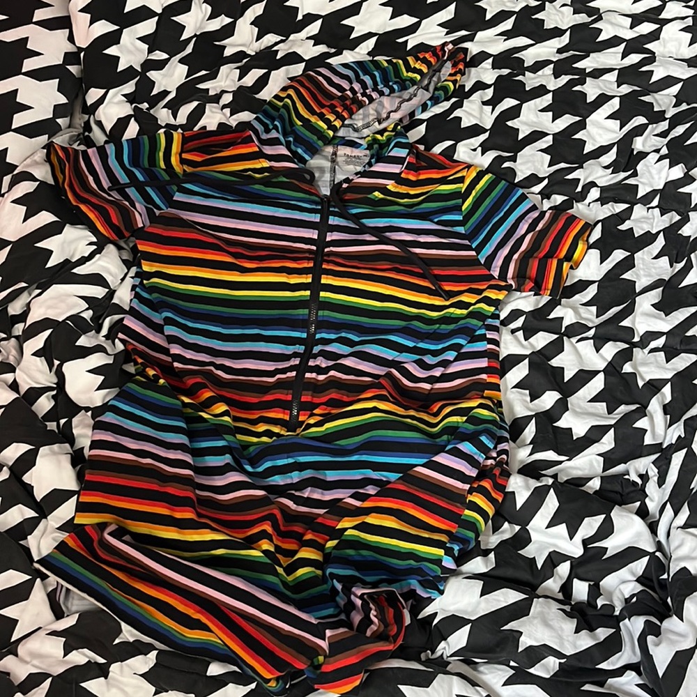 Rainbow romper